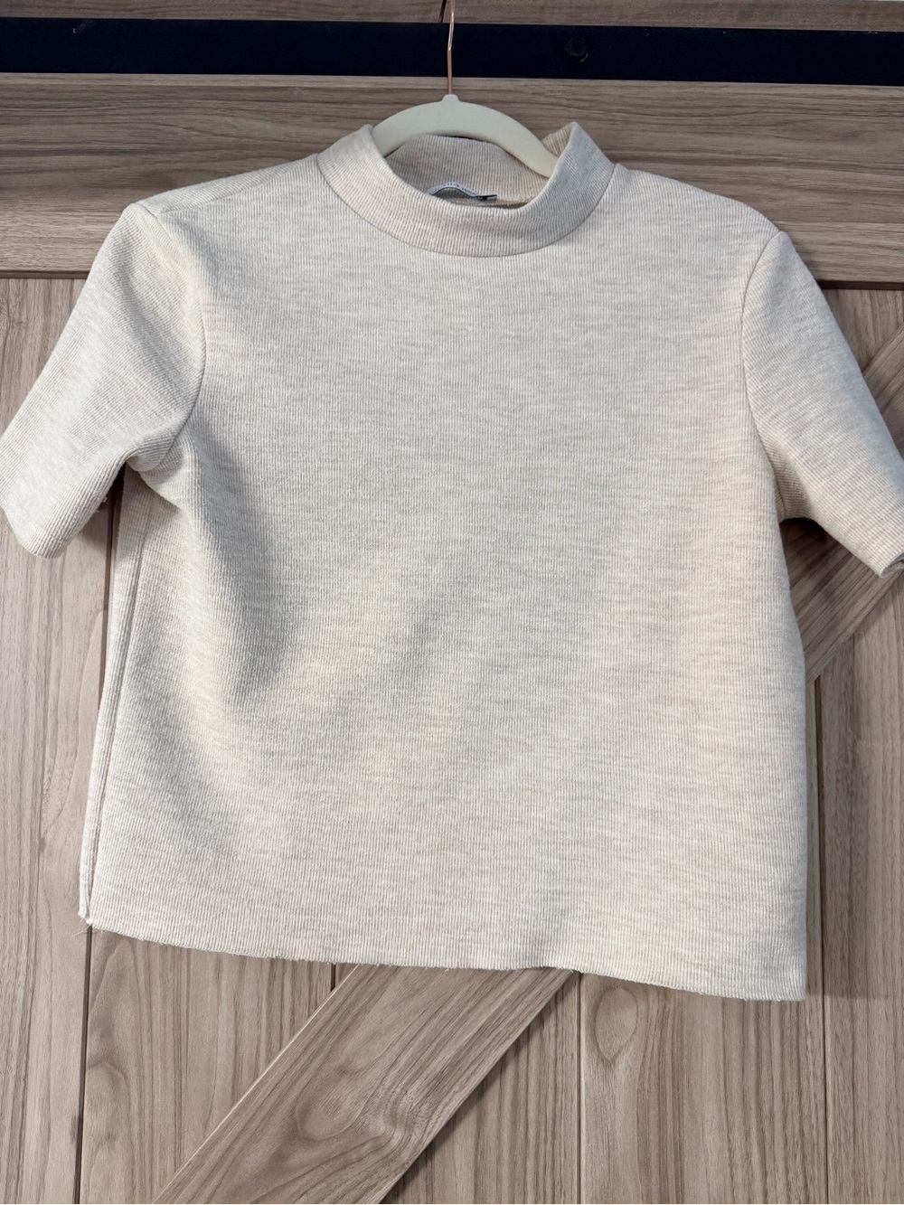 Zara mock neck